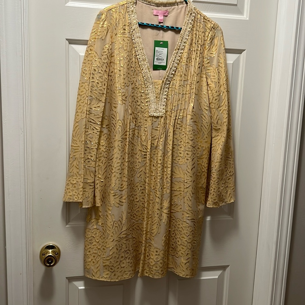 Lilly Pulitzer Colby Silk Tunic Dress. GORGEOUS!